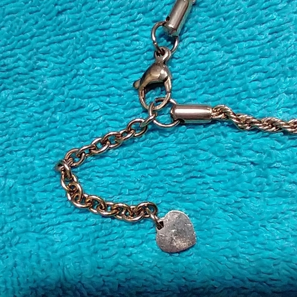 Goldtone Inspirational Chain Bar Bracelet Always Believe In Yourself Vintage - Picture 3 of 5